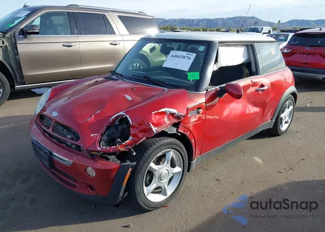 2006 Mini Cooper из США, поврежденный, VIN WMWRC33546TJ74813